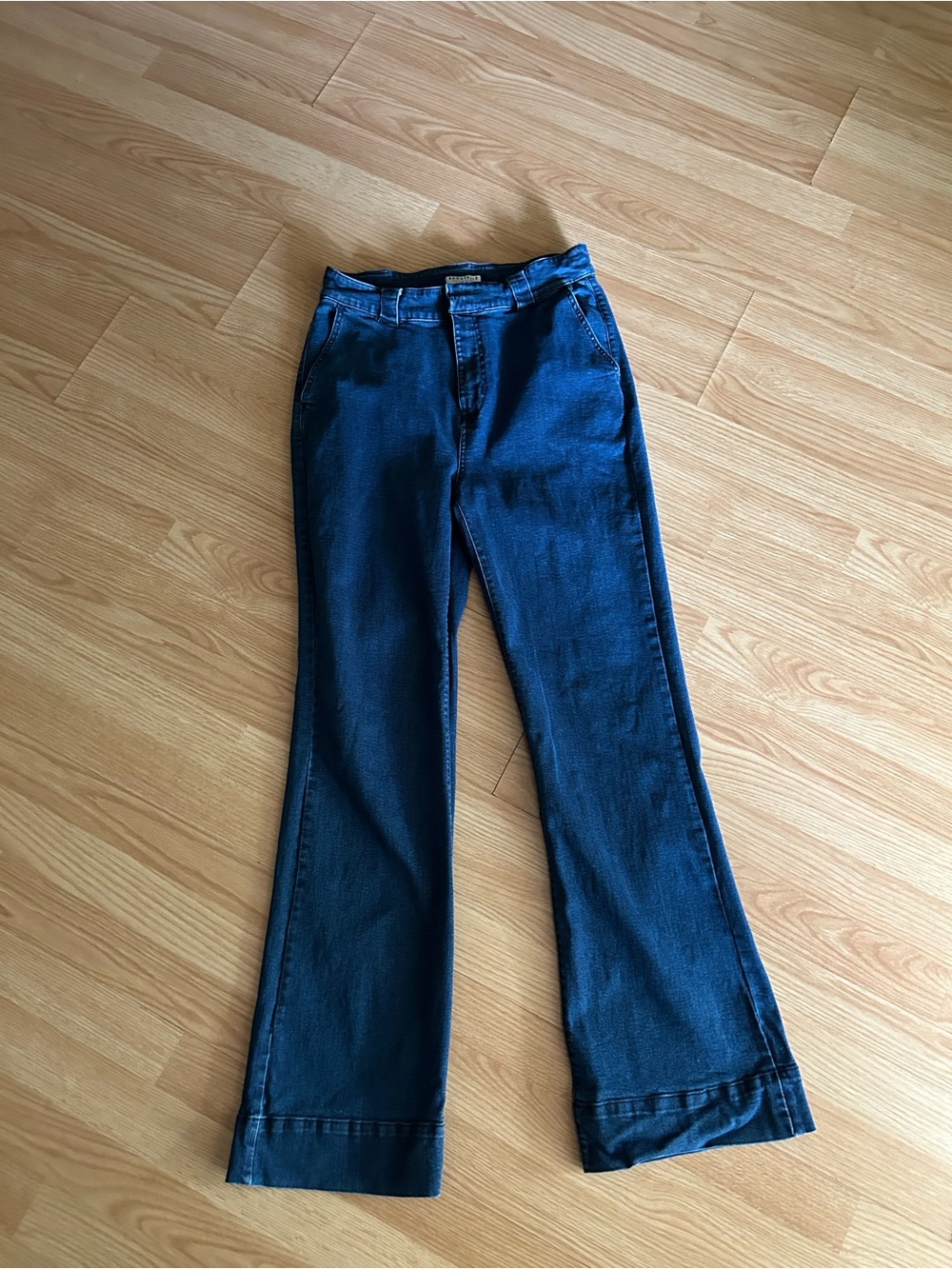 Bagatelle Collection Blue Denim High Waist Wide Leg Jeans Women’s 30